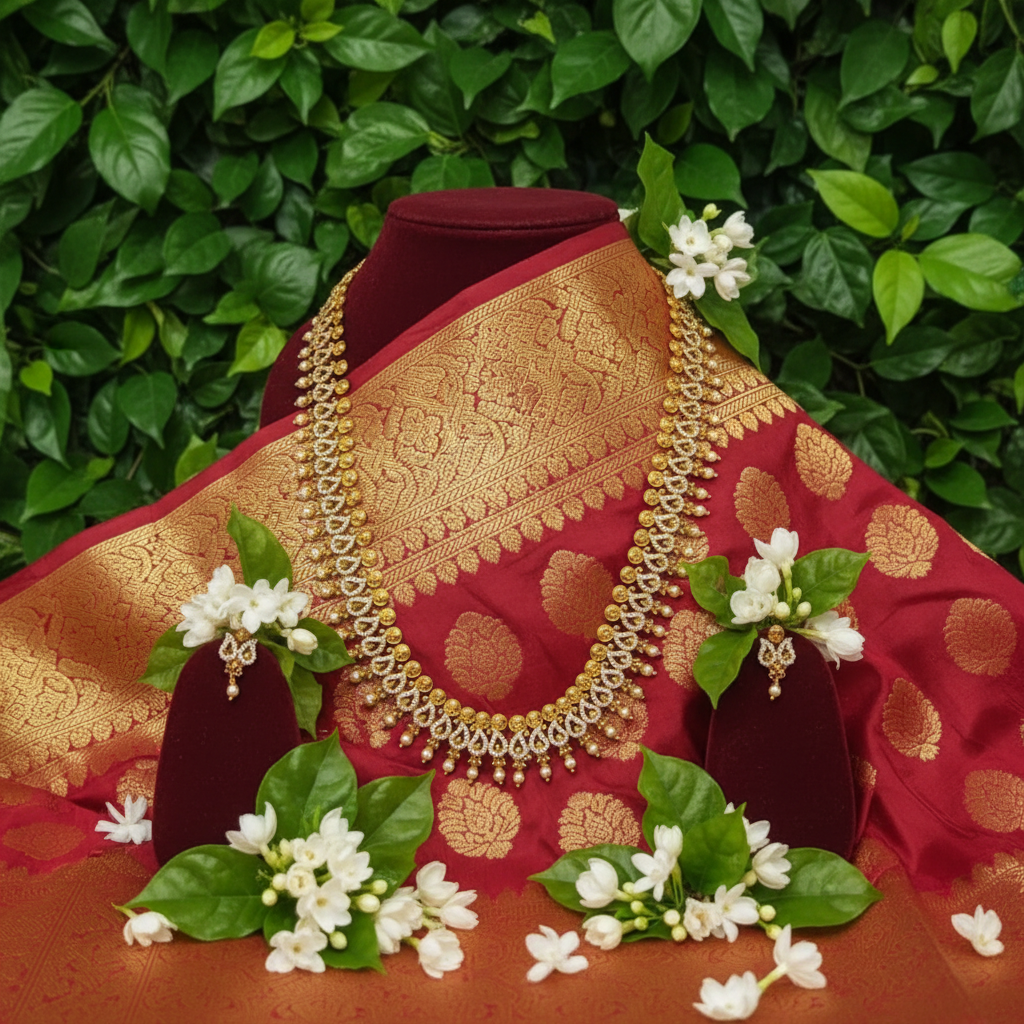 Premium Quality Gold Plated Bridal Jewellery Set