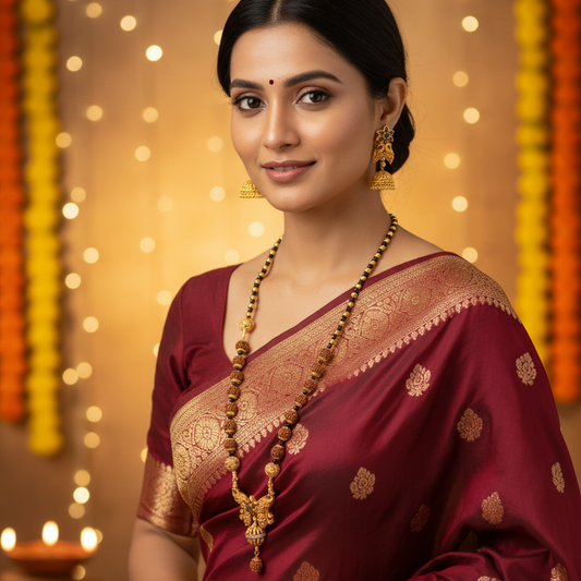 Divine Rudraksha Heritage Jewelery Set