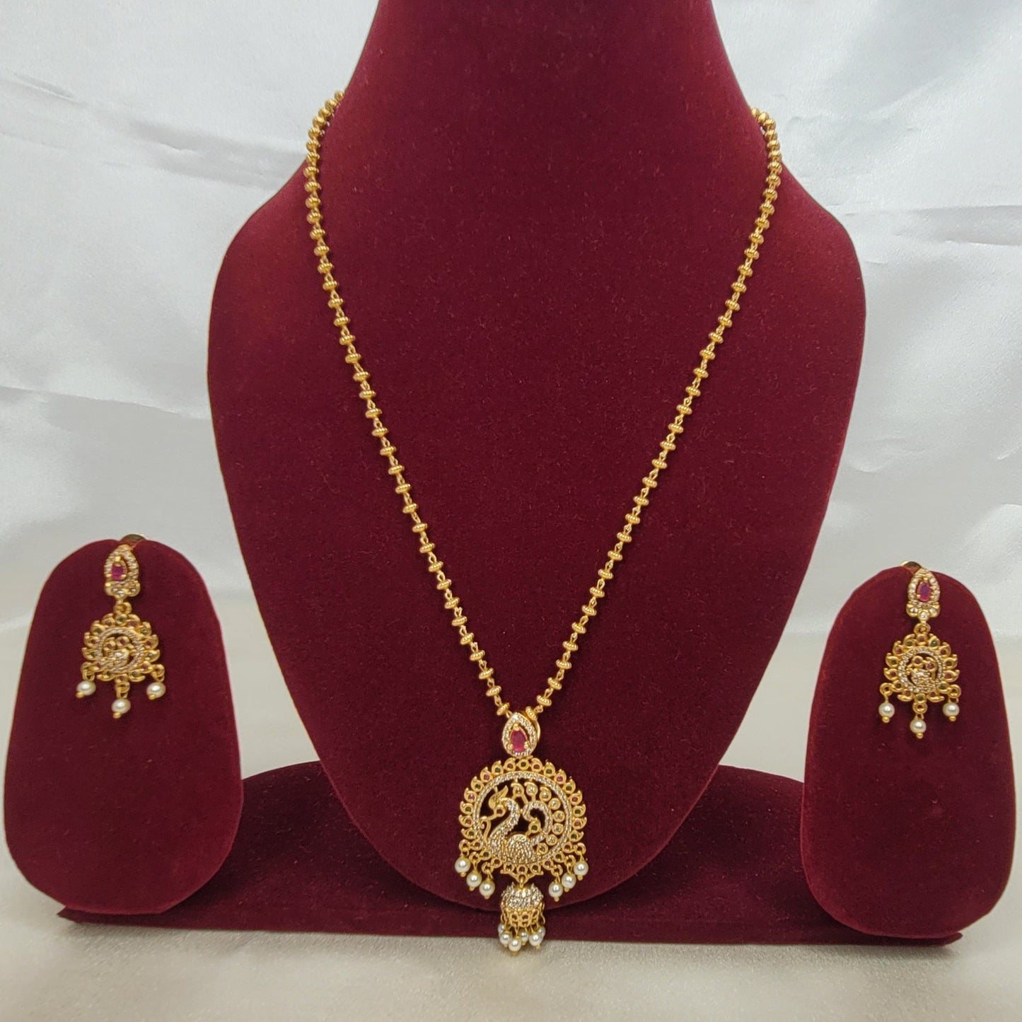Royal Peacock Elegance Jewelery Set
