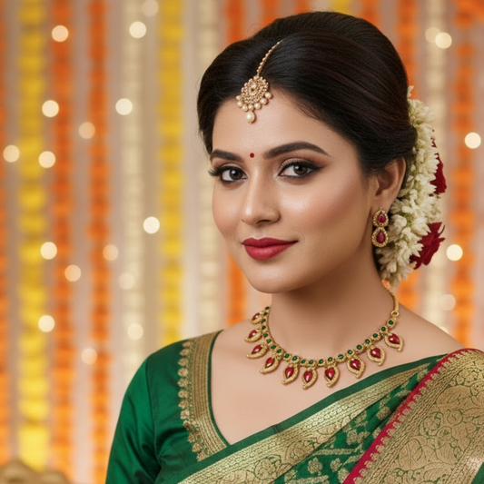 Royal Ruby Palakka Necklace