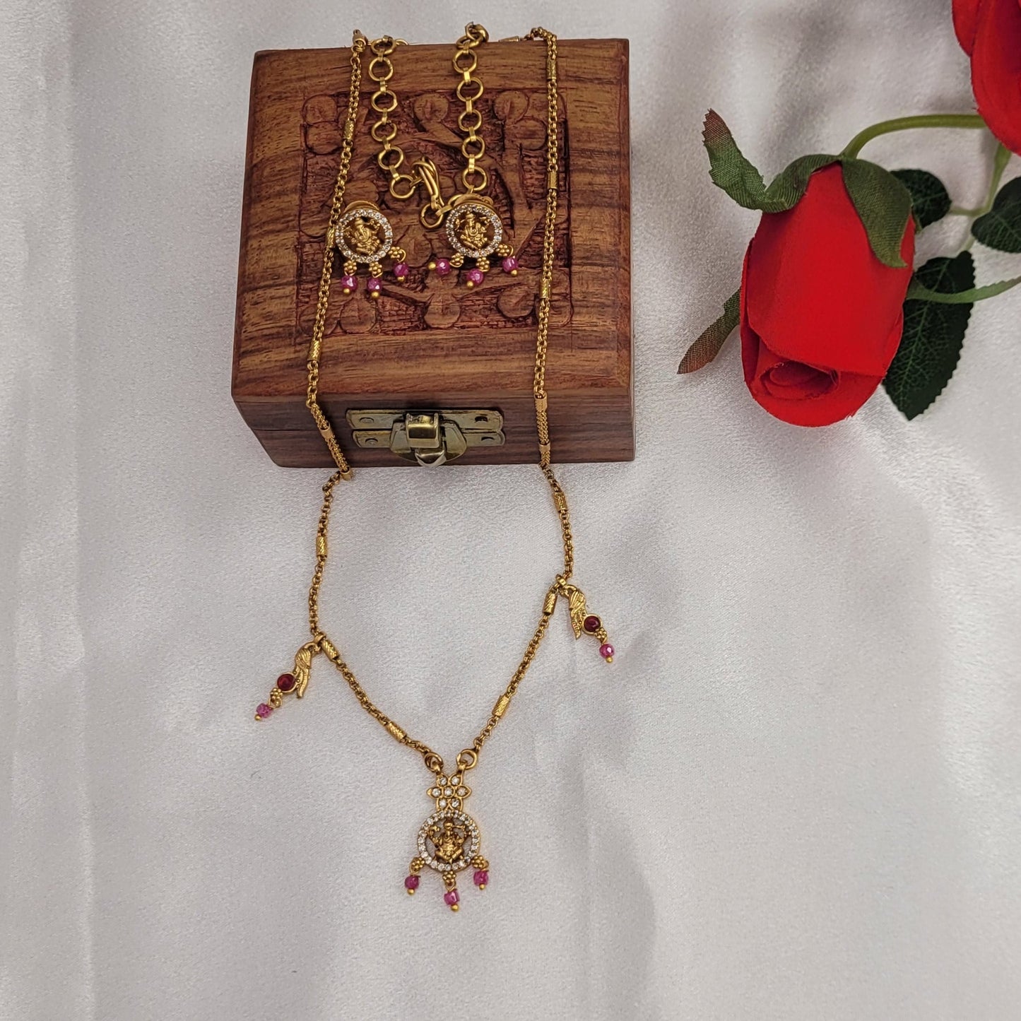 Lakshmi Peacock Elegance Chain
