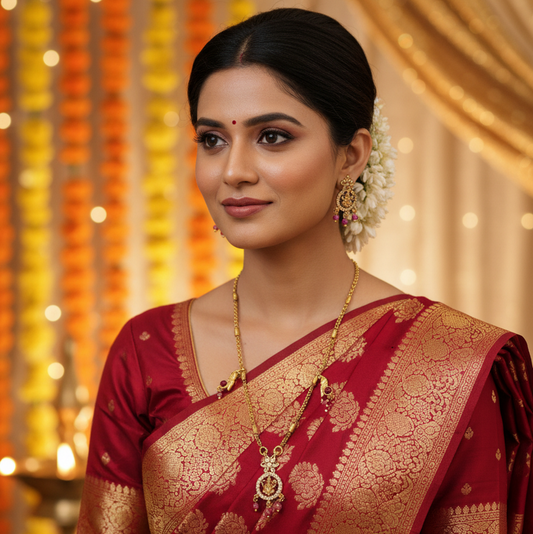 Lakshmi Peacock Elegance Chain