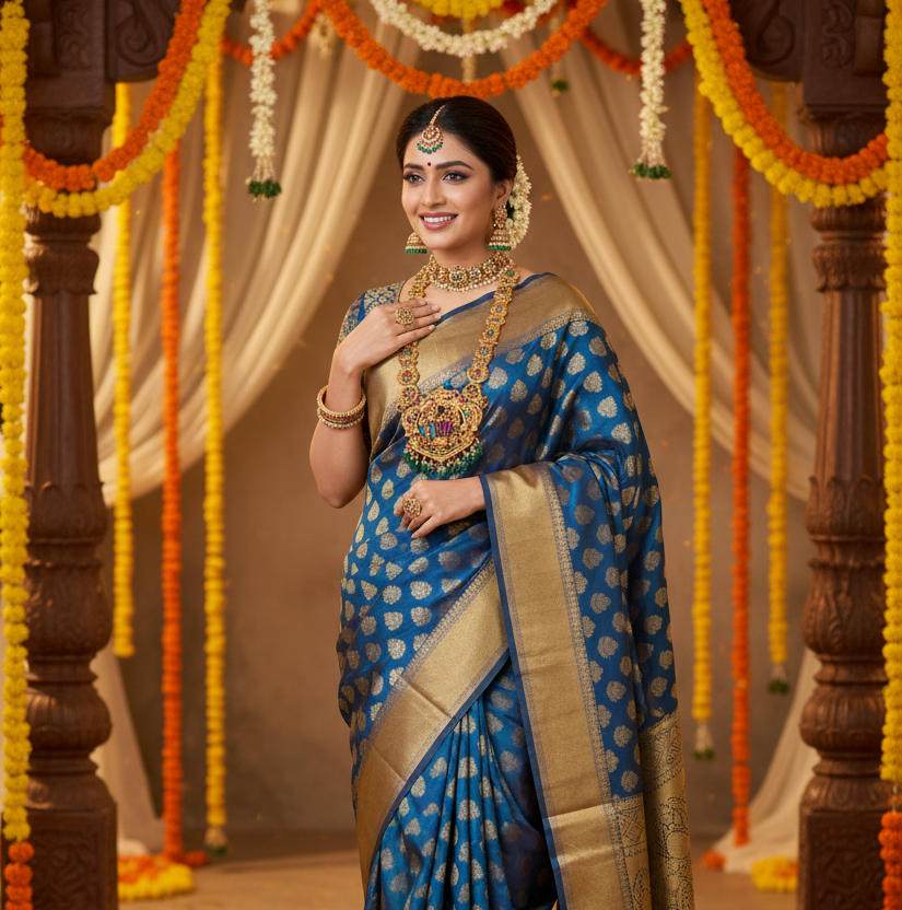 Divine Sreenivasa Kalyana Haram Necklace Set