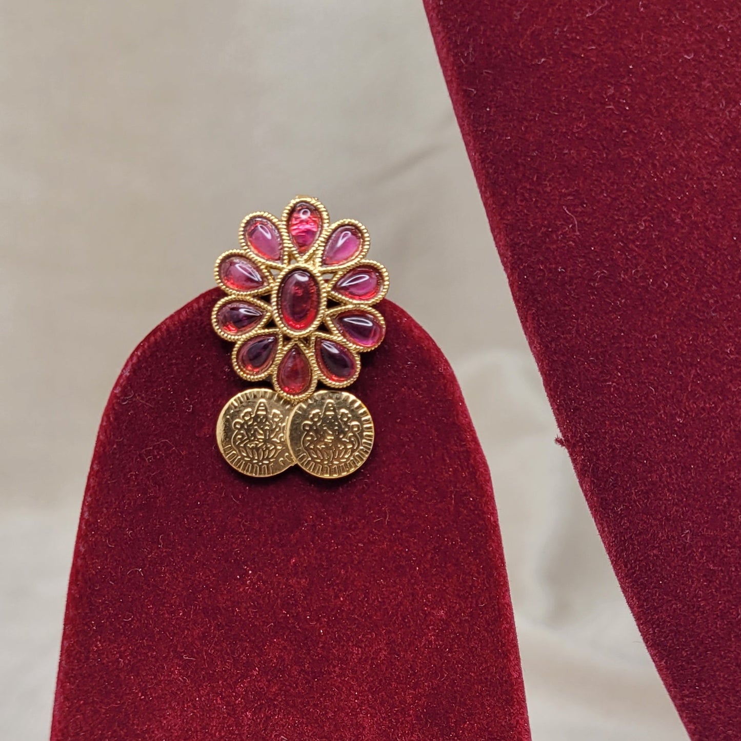 Grand Floral Coin Haram Set