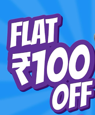 FLAT Rs 100 OFF