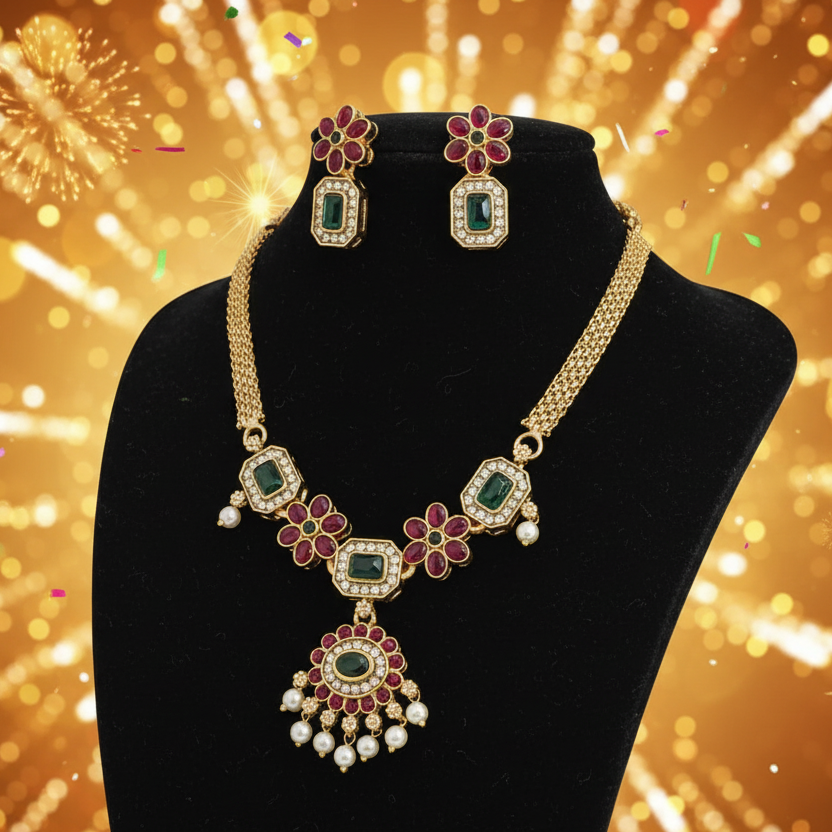 Premium Quality Necklace and earring set