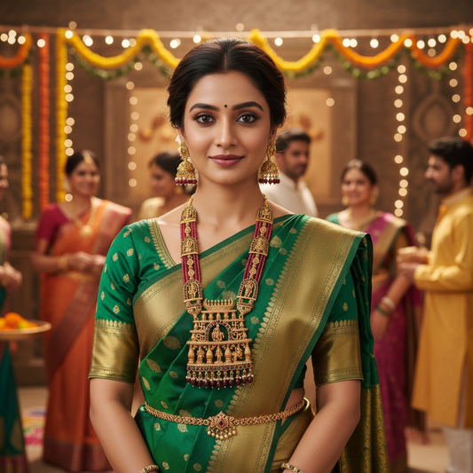 Dasavatharam -Bridal Necklace Set