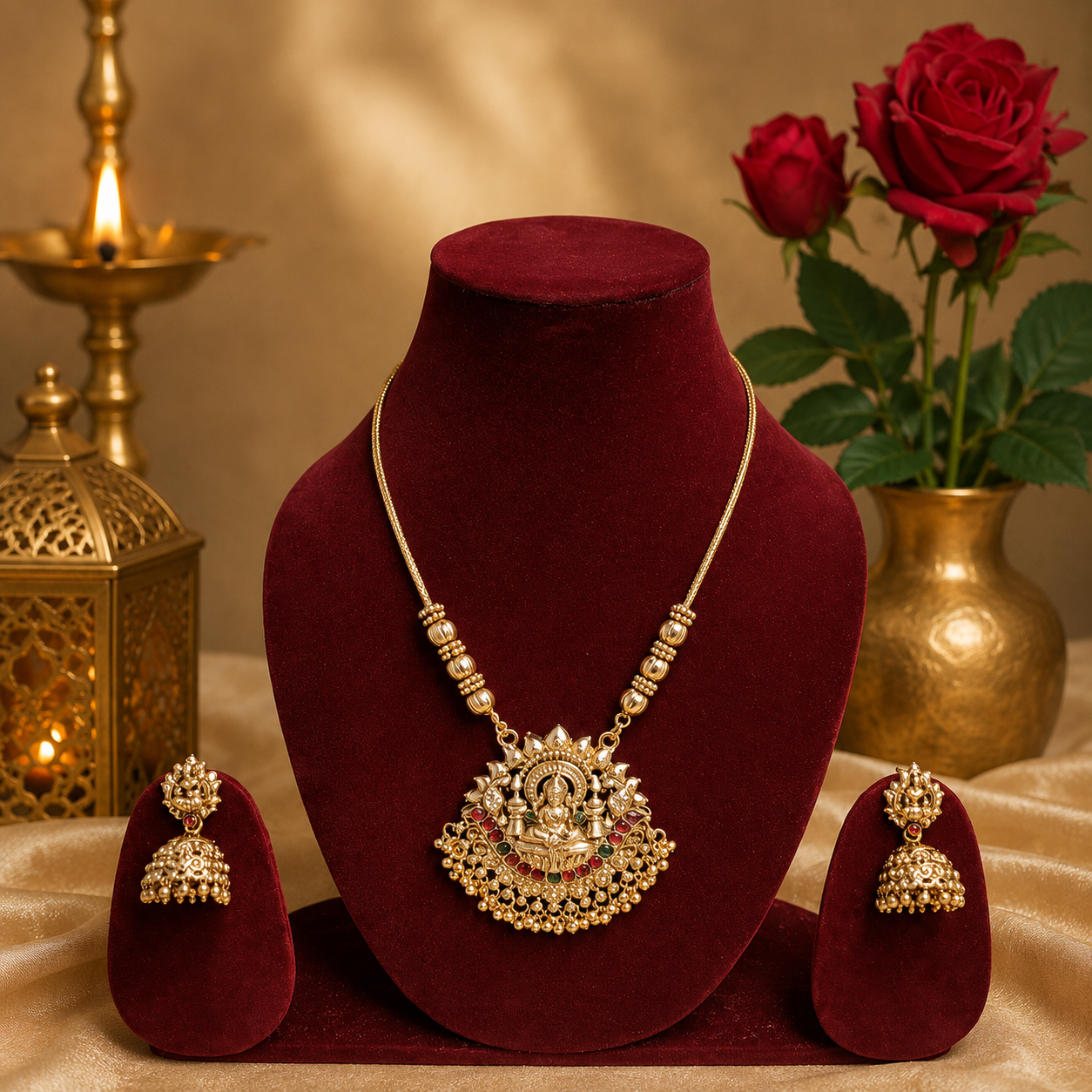 Nagas Pendant with Jhumki